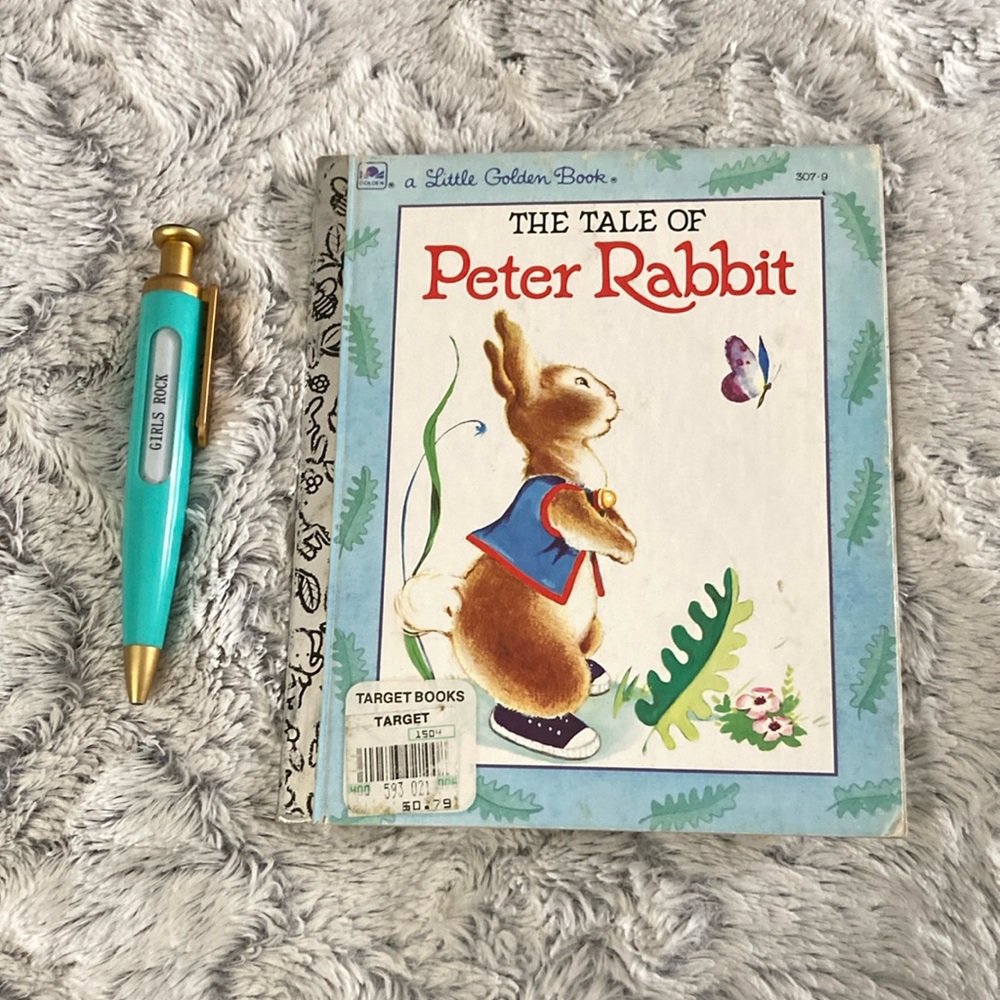 Vintage little Golden Books A tale of Peter Rabbit euc